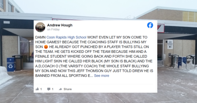 Coon Rapids High School Bullying