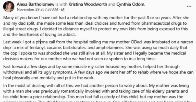 Estranged Mother Survives