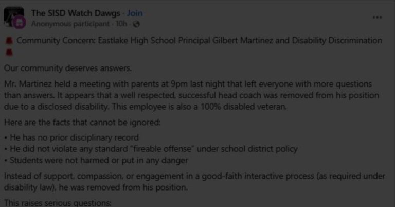 Gilbert Martinez Removes Coach