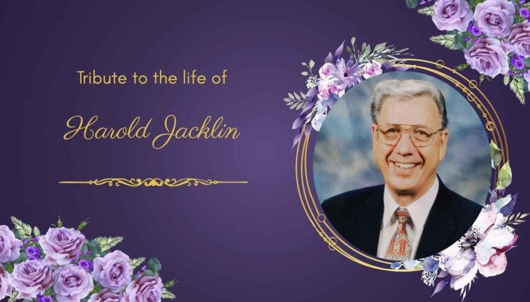 Harold Jacklin Death