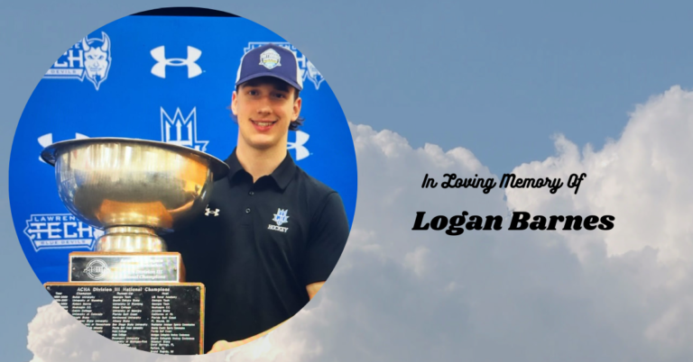 Hockey Logan Barnes Death