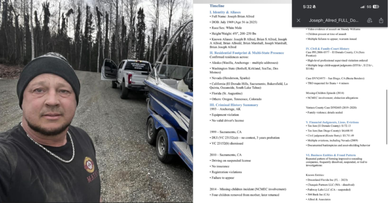 Joseph Allred Accused