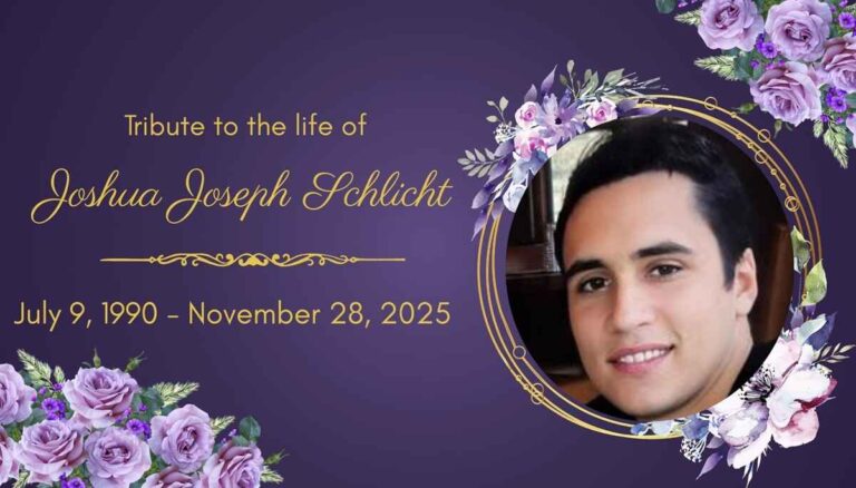 Joshua Joseph Schlicht Death