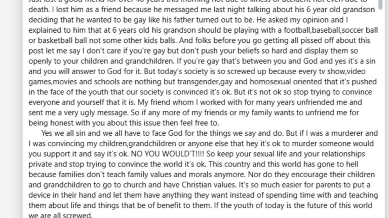 NC resident shares his story of losing a friend of 40 years