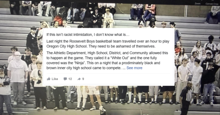 Oregon City High Racist
