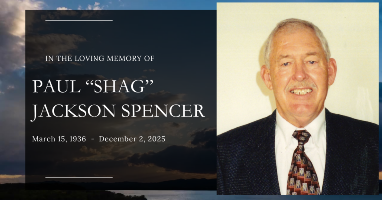 Paul “Shag” Jackson Spencer Death