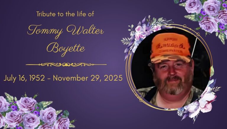 Tommy Walter Boyette Death