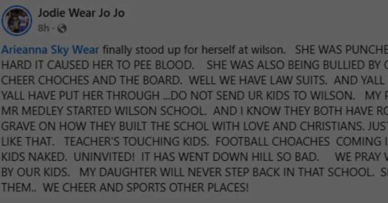 Wilson School Bullying