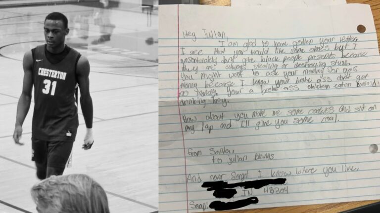 Student-Athlete Alleges Racism at Chesterton High School After Receiving Racist Letter, N-Word Used Since Seventh Grade in Presence of Teacher