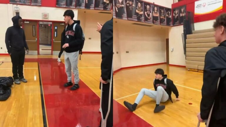 Troy Athens High School fight video