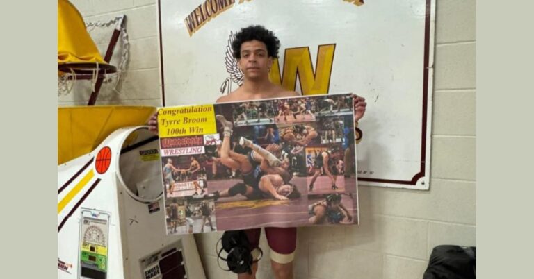 Tyree Broom Reaches 100-Win Milestone
