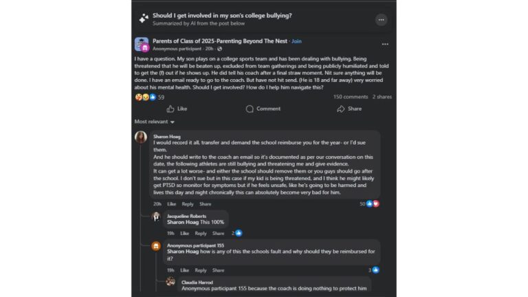 College Bullying Case