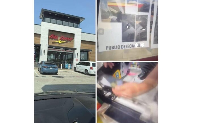 gas station clerk shares video of minor
