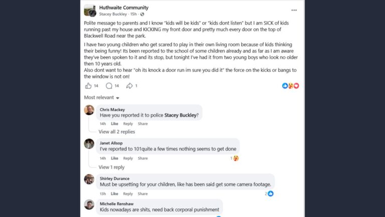 Huthwaite antisocial behaviour