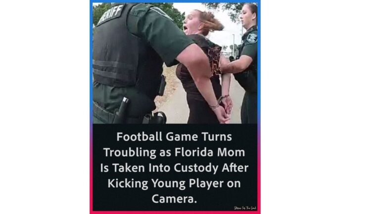 mom arrested at football game