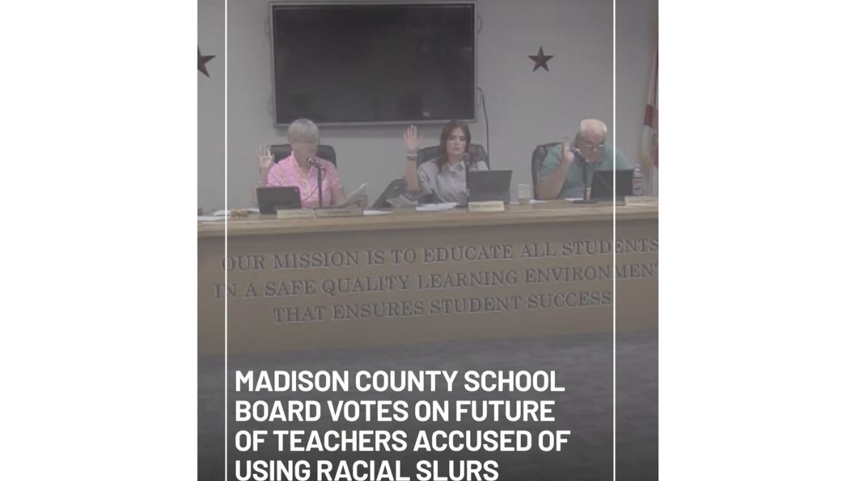 Todd Romboli Madison, FL, School Board Votes 2 of 3 Teachers Accused of Racial Slurs ...