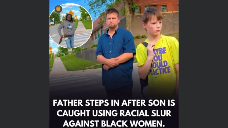 Ohio dad calls out son racial slur