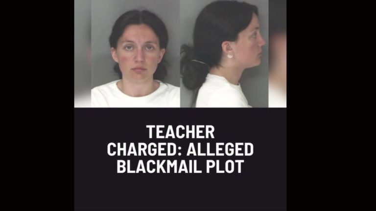 students blackmail teacher grades