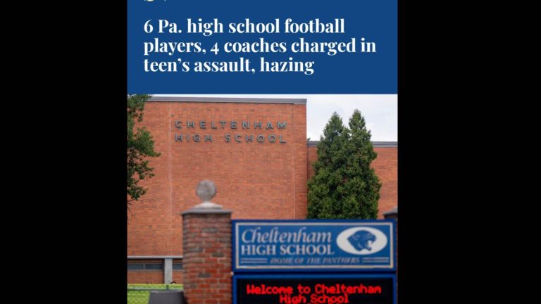 Cheltenham High School football hazing