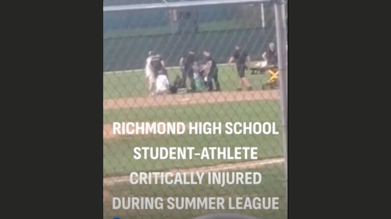 Richmond High School athlete critically injured