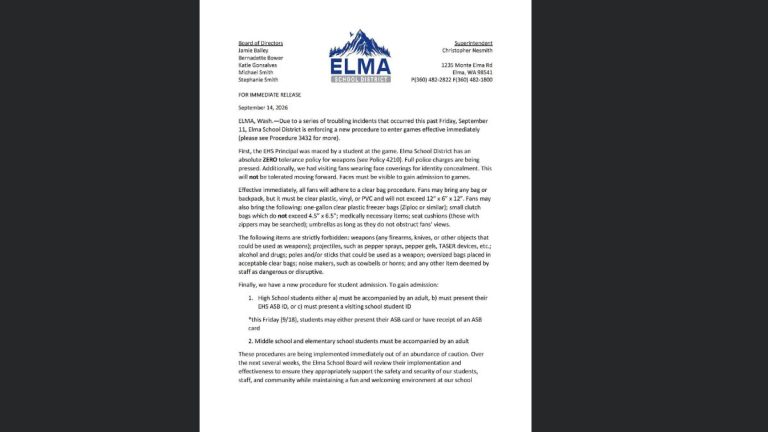 Elma pepper spray incident